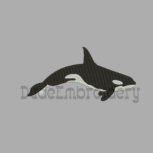 Killer Whale Embroidery designs 9 Size Design Instant Download 8 Formats machine embroidery pattern