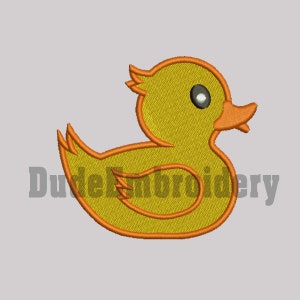 Mini Duck Embroidery designs 5 Size Instant Download 8 Formats machine embroidery pattern