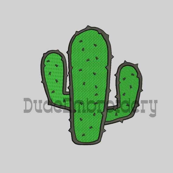 Cactus Embroidery Designs 7 Size Design Instant Download 8 Etsy