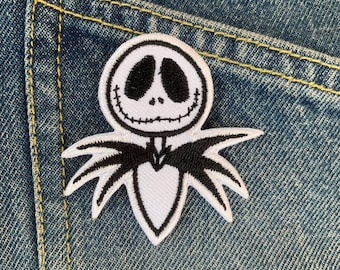 Cartoon Halloween Iron On Patches Embroidered Applique