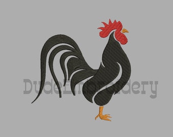 Chicken Embroidery designs 8 Size Instant Download 8 Formats machine embroidery pattern