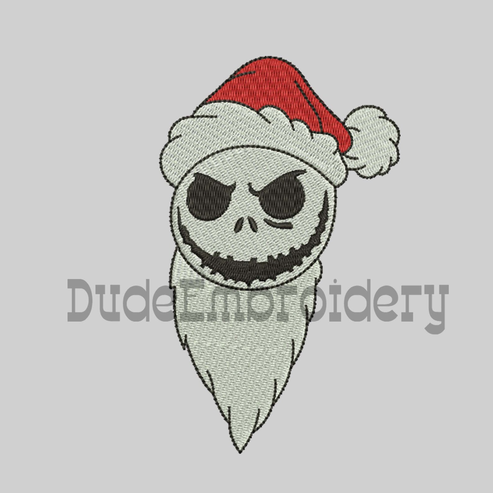 Nightmare Before Christmas Jack Skellington Embroidery Designs Etsy