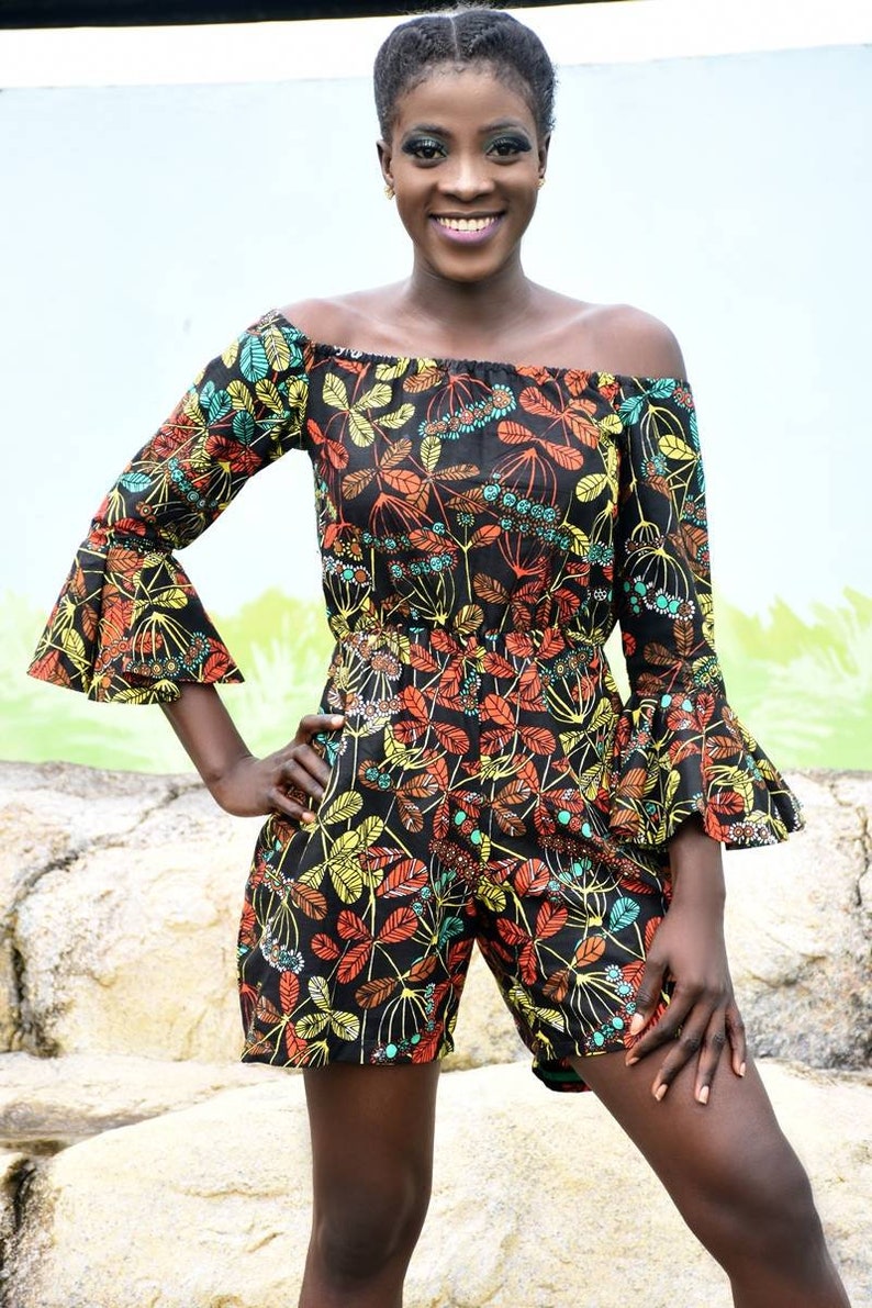 ankara playsuit