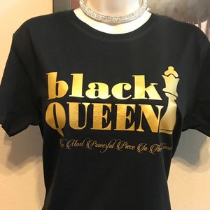Black Queen, Black Queen Chess Powerful Player, Black Queen Shirt, Black Empowerment Tee, Black Queen svg
