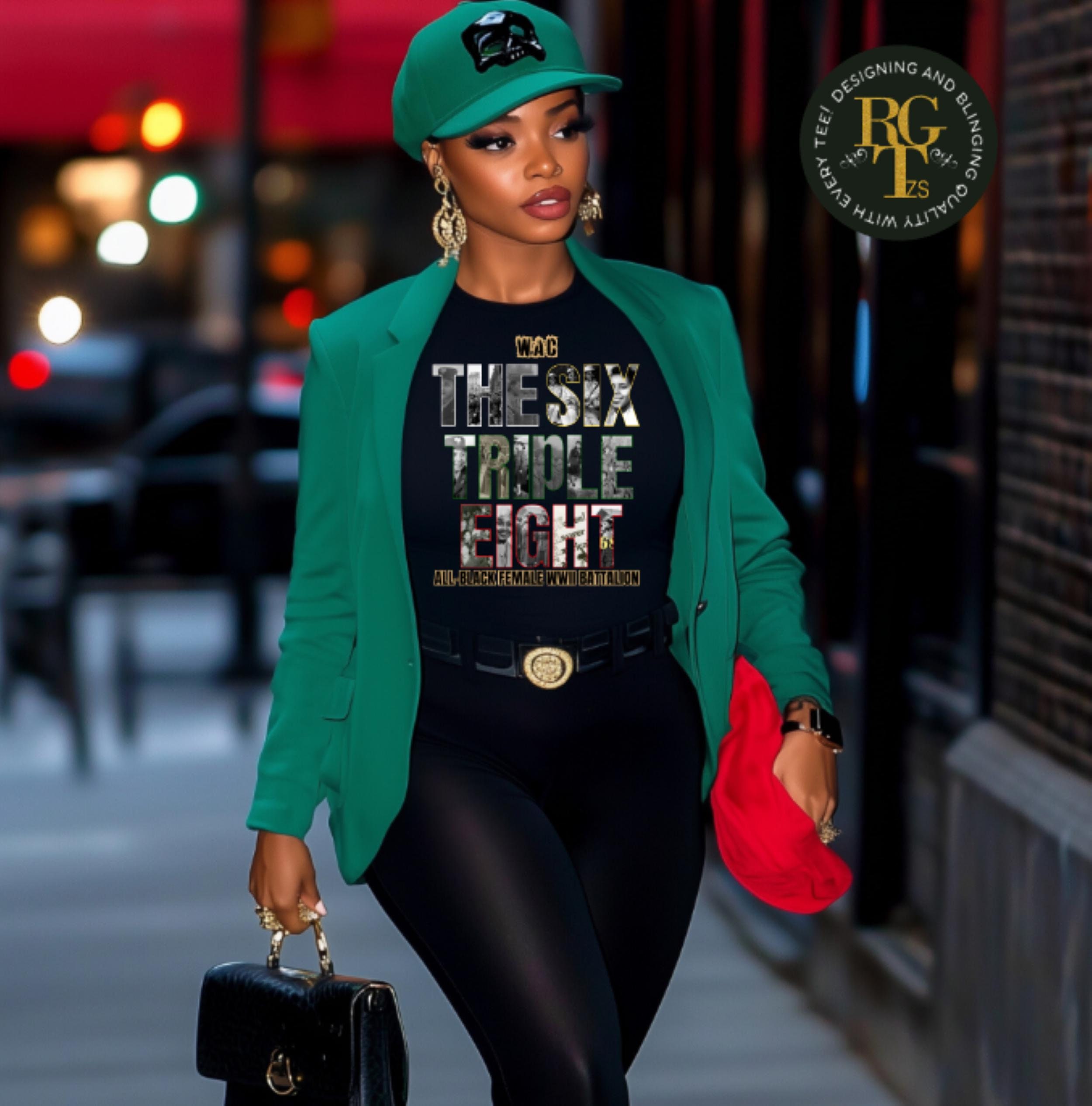 Six Triple Eight Shirt, 6888th Battalion Shirt, Black History