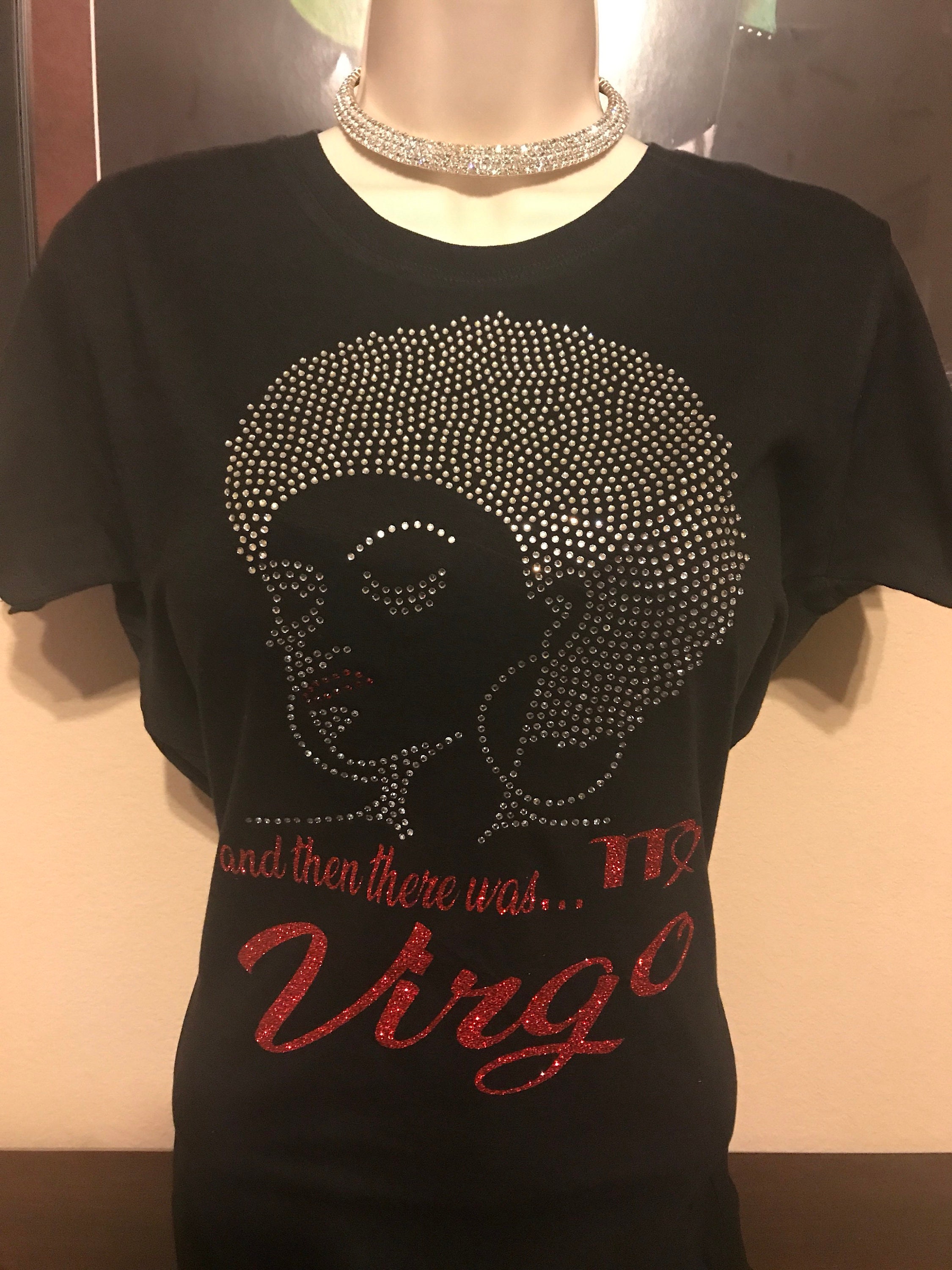 Virgo Zodiac /Birthday Bling/Horoscope Tshirt/Zodiac AF/Gift Etsy
