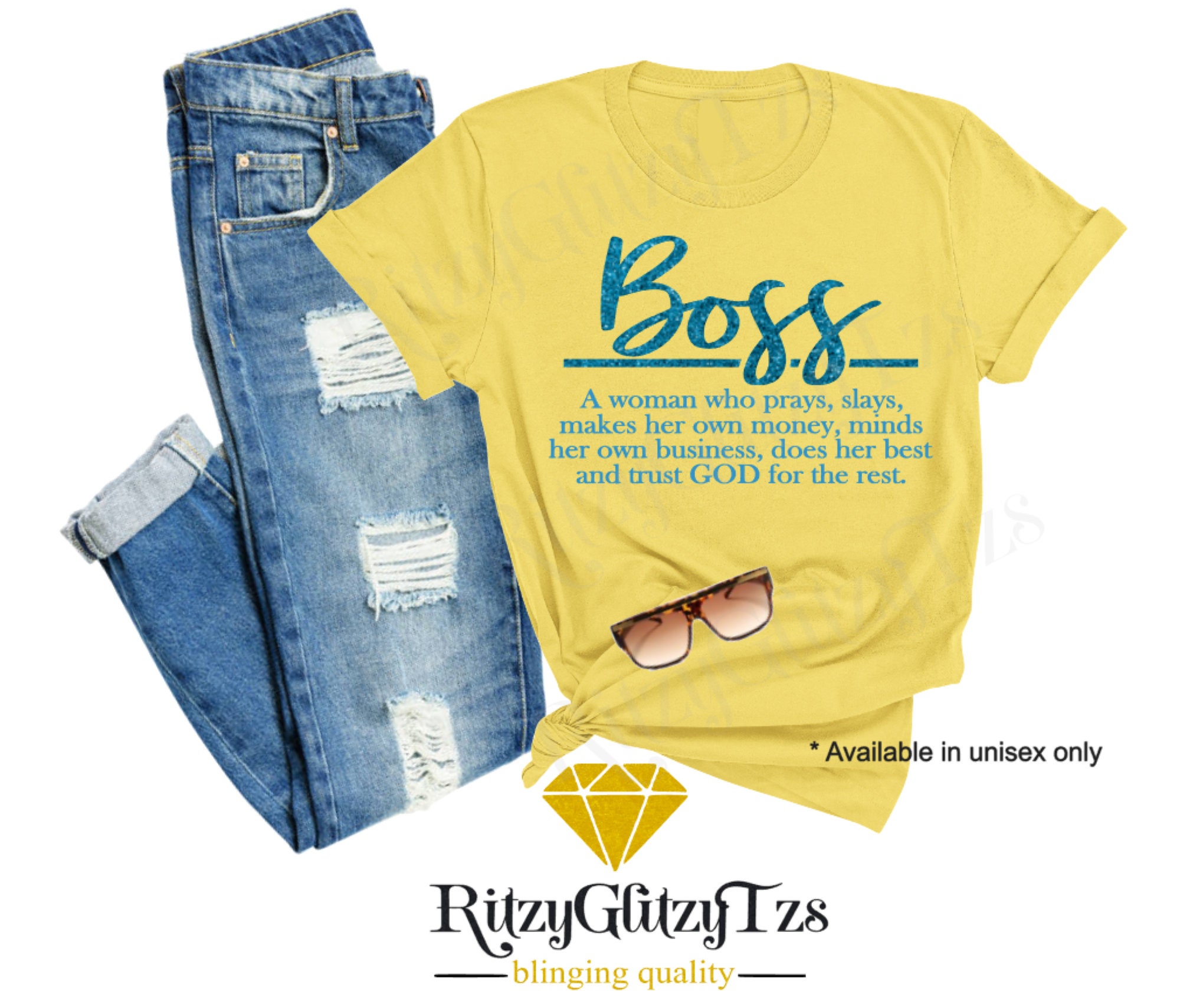 Boss Definition Shirt Boss Shirt Boss SVG Lady Boss Glitter Etsy