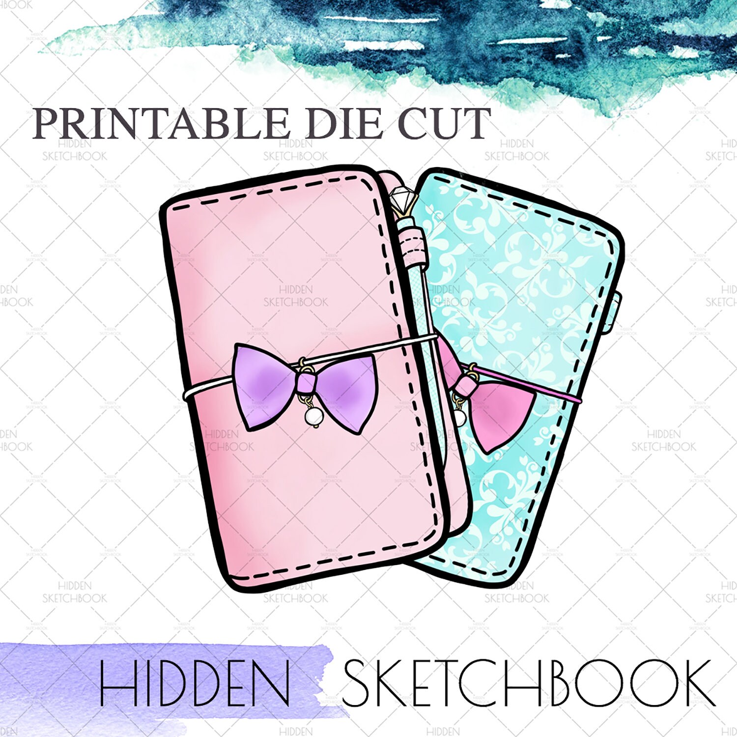 PRINTABLE DIE CUTS. Cute Planners Download Die Cut - Etsy