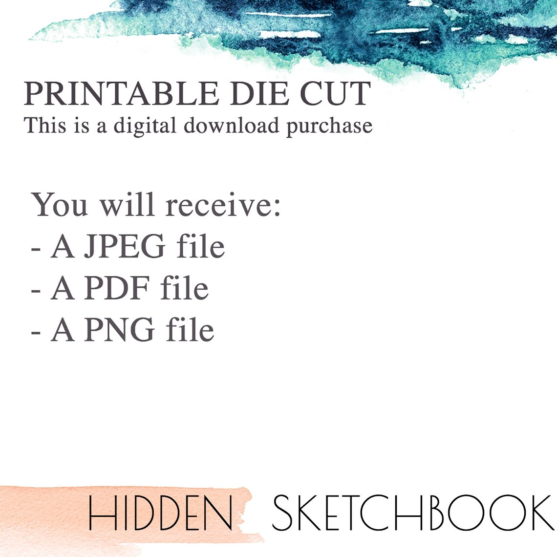 PRINTABLE DIE CUTS. Cute Planner Download Die Cut - Etsy