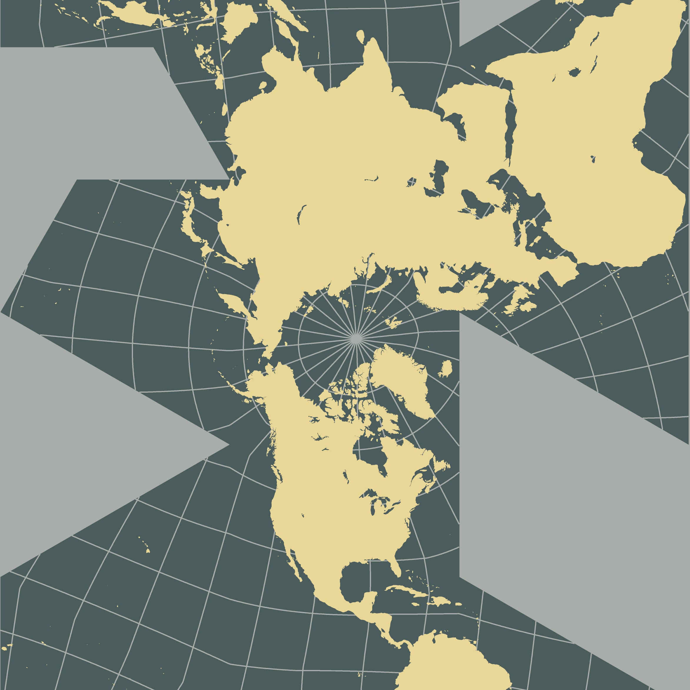 Fuller Dymaxion Vector Data / AI EPS SVG / Map Layout File / Map ...