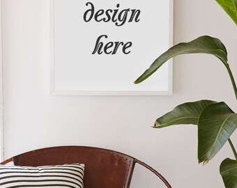 Download Free Frame Mockup, Poster Mockup, Frame Poster Mockup, Styled Frame Poster Mockup, Modern Frame, Styled Photography Mockup, Digital Poster Frame PSD Template