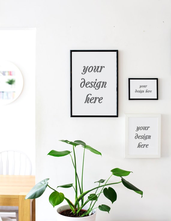Frame Mockup Poster Mockup Frame Poster Mockup Styled Frame Etsy