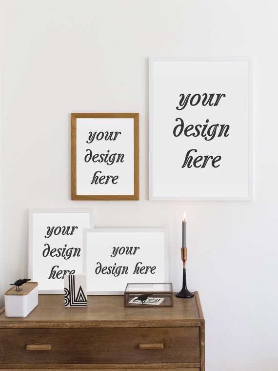 Frame Mockup Poster Mockup Frame Poster Mockup Styled Frame Etsy