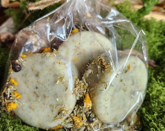 Bade-Praline "energetische Reinigung" / Ritualbad / Kräutermagie / Kräuterbad / Reinigung / Spiritualität