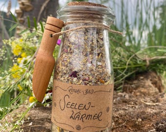 Ritual-Bad "Seelenwärmer" / Spiritualität / Badesalz / Kräuterbad / Kräuterbadesalz