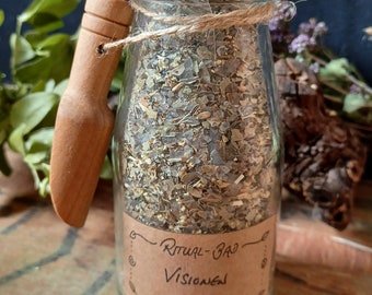 Ritual bath "Visions" / bath salts / herbal magic / witchcraft / shamanism / witchcraft / nature magic / bathsalt / soul magic / divination