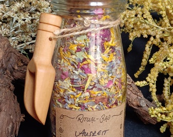 Ritual bath "Time Out" / Ritual bath salts / Sea salt / Herbal magic / Nature magic / Spirituality / Nature spirituality / Well-being / Soul