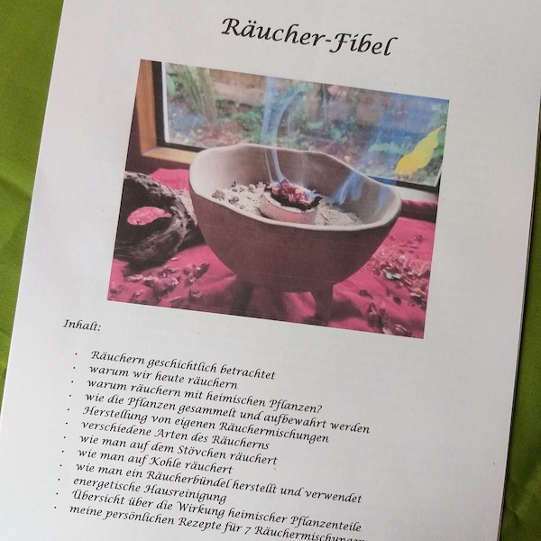 Räucher-Fibel / räuchern /  PDF-Datei