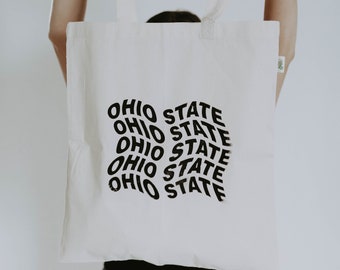 Ohio University Tote Bags Natural Canvas Ohio University Tote Bag