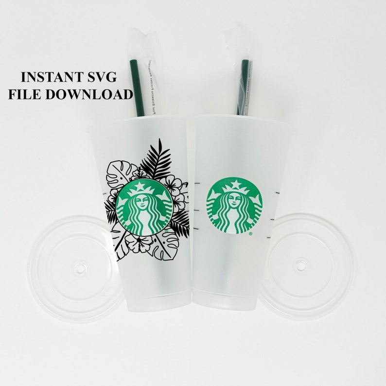 Free Free 191 Starbucks Floral Wreath Svg SVG PNG EPS DXF File