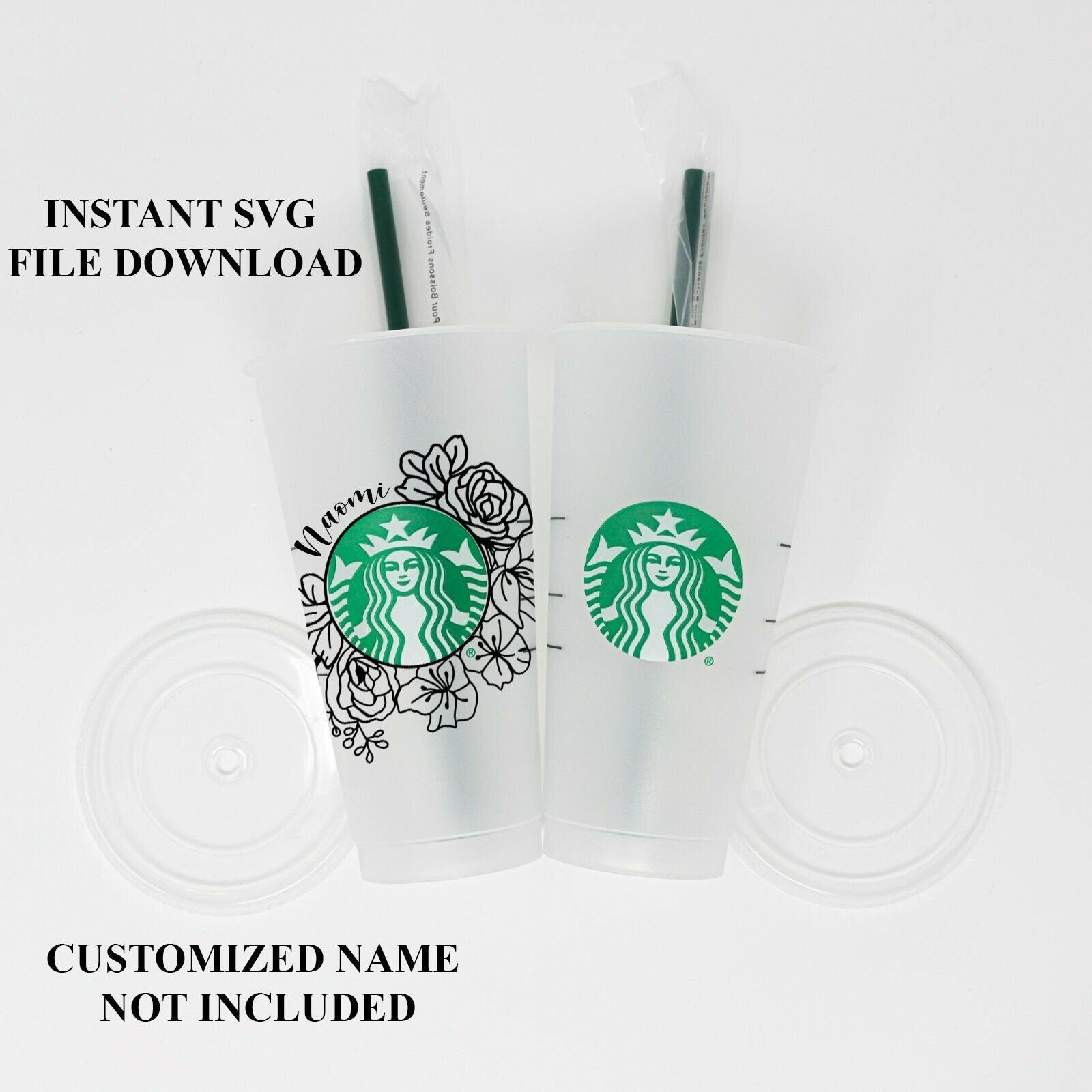 Free Free 212 Floral Wreath Svg For Starbucks Cup SVG PNG EPS DXF File