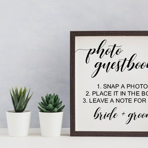 Photo Booth Wedding Sign /Personalized Couples Names and Dates /Wedding Book Sign/ Wedding Mirror Vinyl Decal / Bridal Shower/ Bachelorette