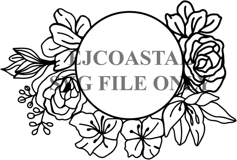 Free Free 191 Starbucks Floral Wreath Svg SVG PNG EPS DXF File