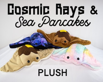 Cosmic Rays & Sea Pancakes Plush