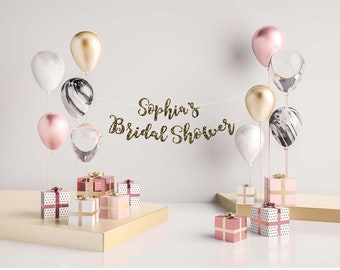 Bridal Shower Banner, Personalized Bridal, Personalized Bride, custom bridal decor, bridal sign, bridal shower sign, engagement sign
