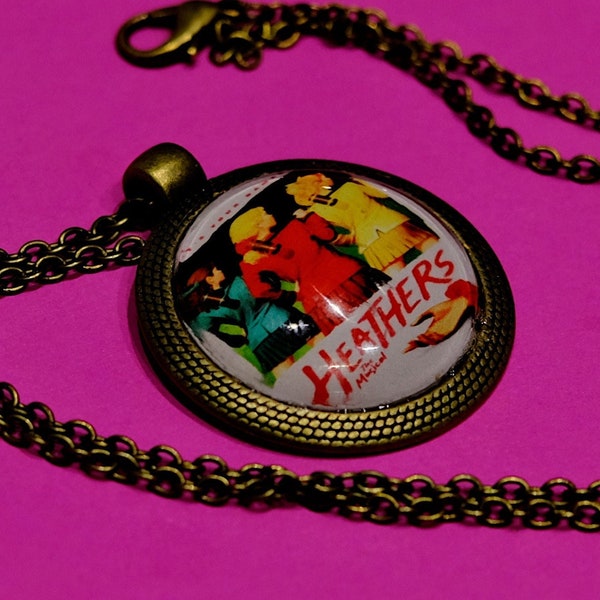 HEATHERS THE MUSICAL Necklace Pendant - Heathers Broadway - heathers west end - musical theatre jewellery - musical theatre jewelry