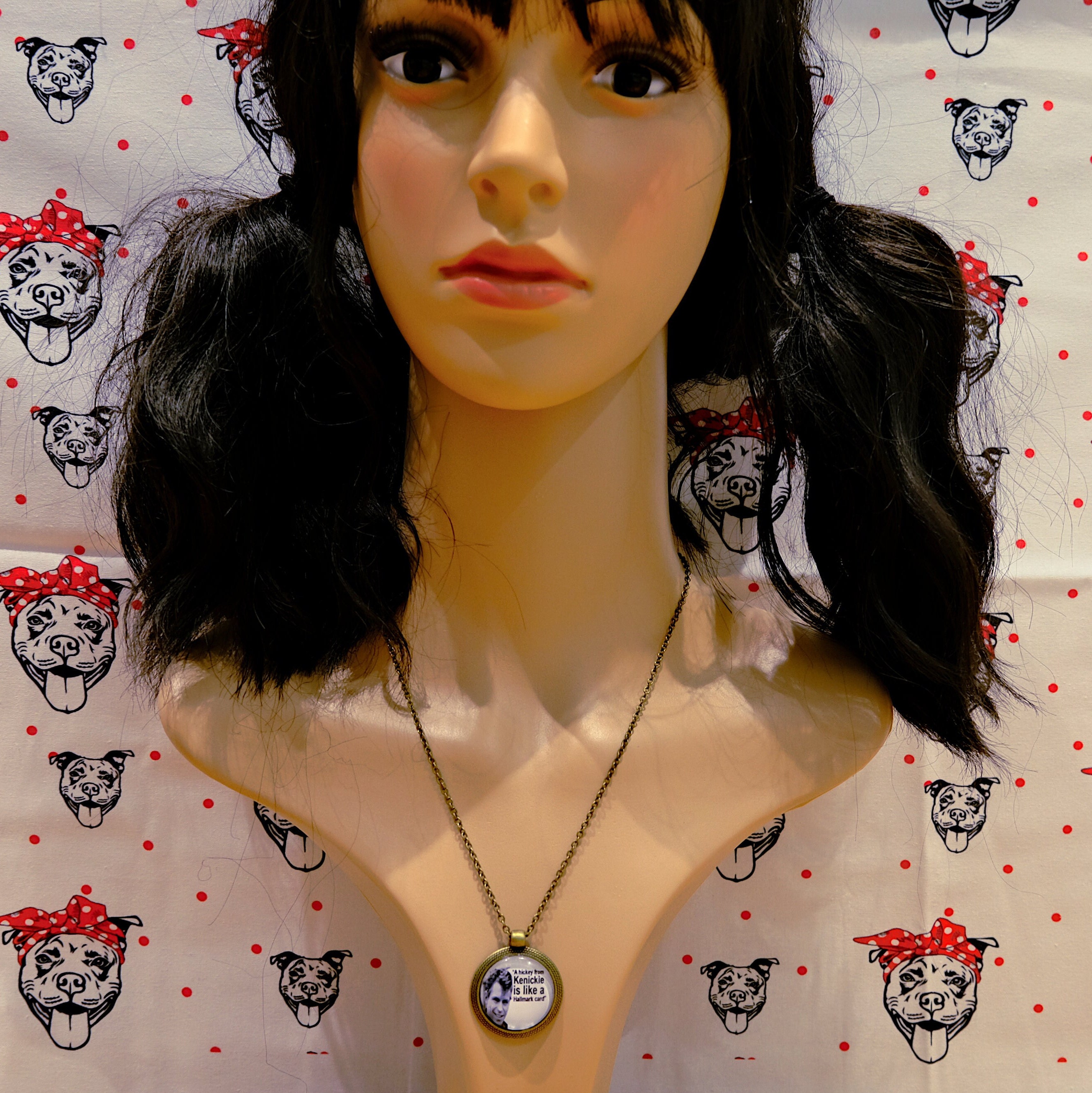 GREASE Necklace Pendant Jeff Conaway Kenickie Quote a Etsy