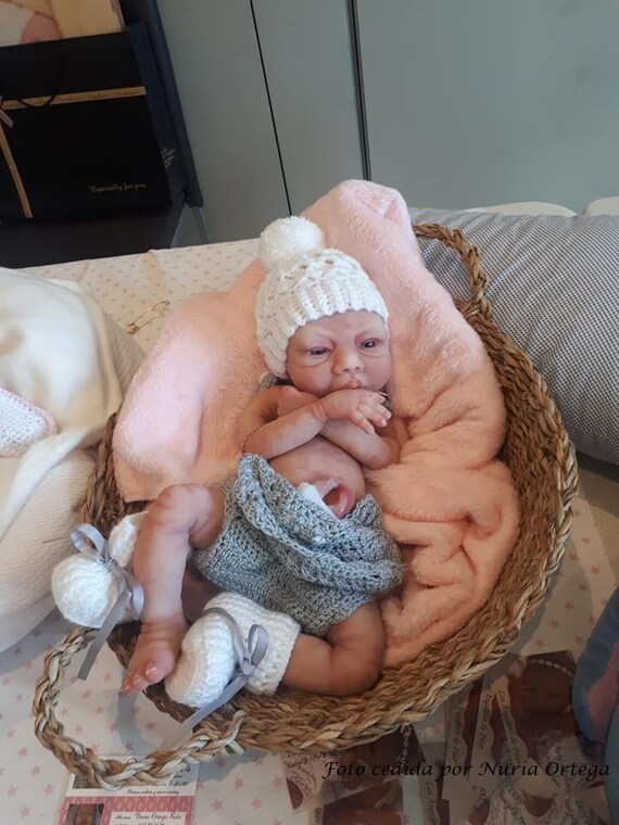 Bebe Prematuro De Silicona Ojos Abiertos O Cerrados Puede Etsy