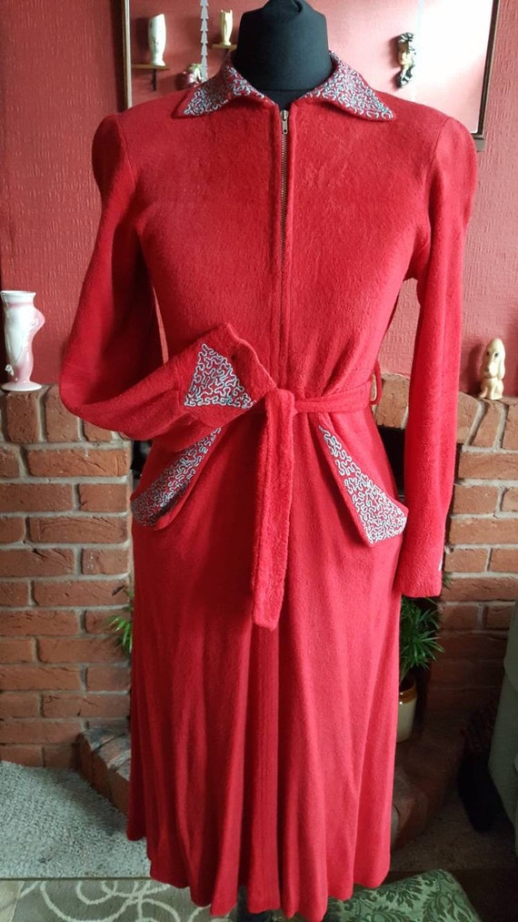 1940s house dress