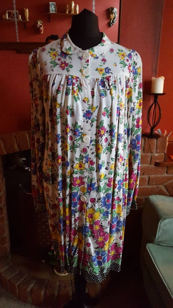 1940s smock top
