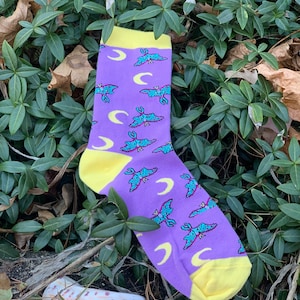 Luna Moth Socks