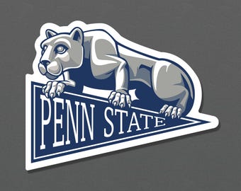 Penn State Football Vinyl Sticker | Nittany Lion Shrine | 3.5 x 2.5 inch
