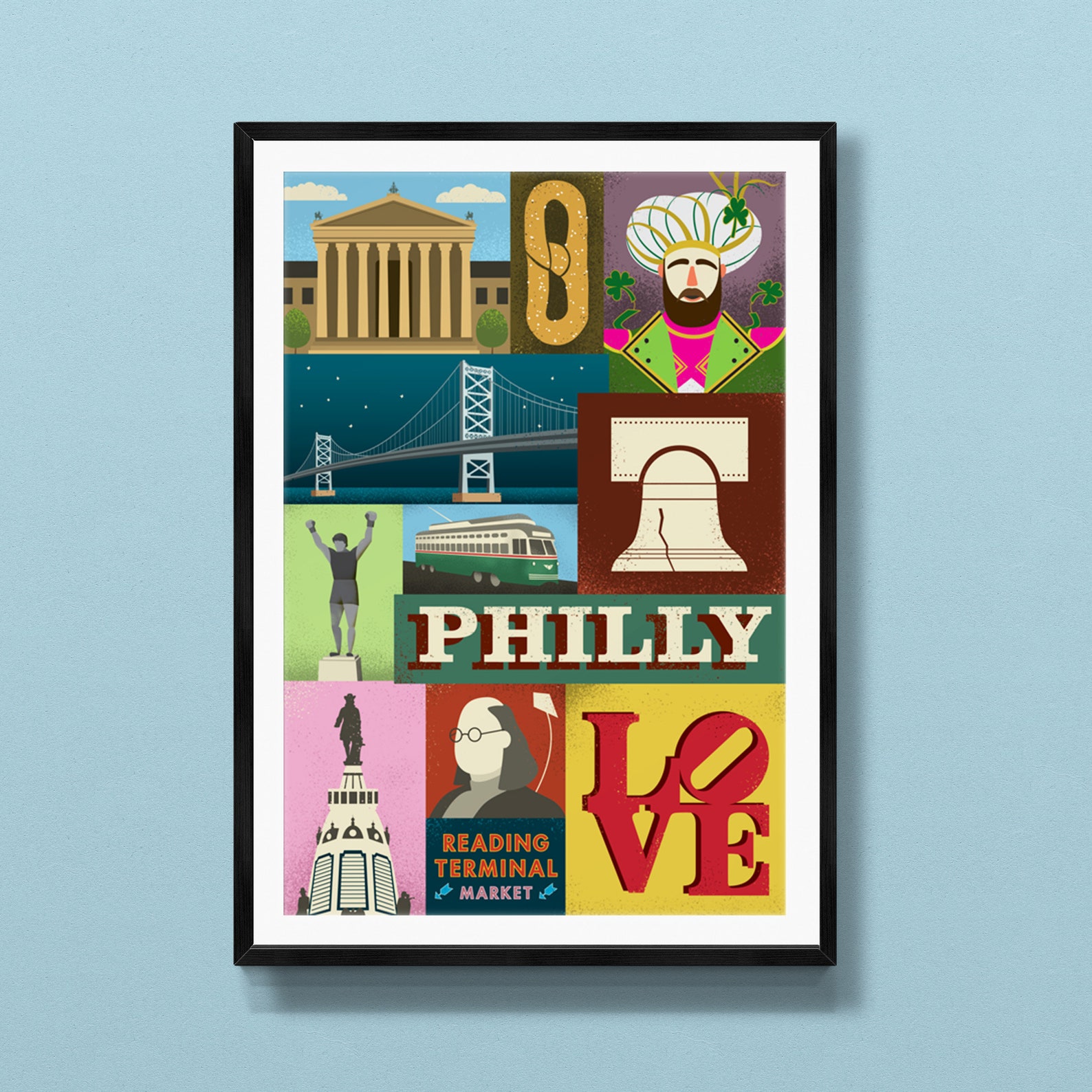 Philadelphia Decor Philadelphia Art Philadelphia Print Etsy