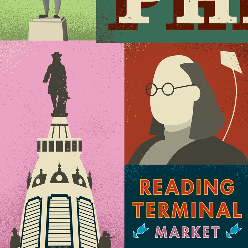 Philadelphia Decor Philadelphia Art Philadelphia Print Etsy