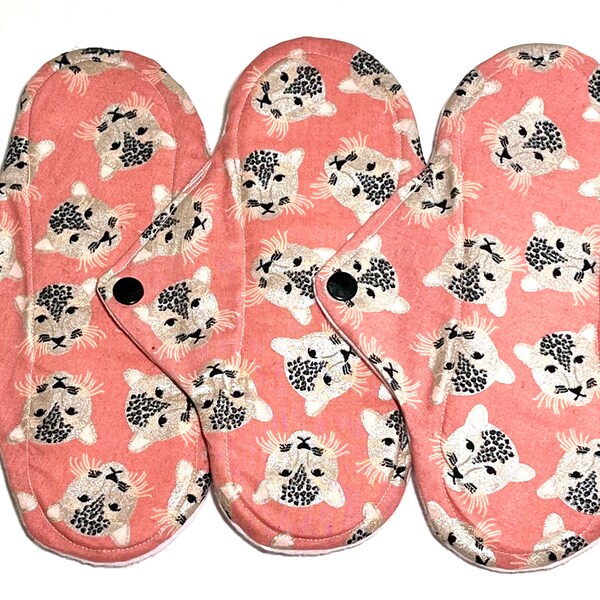 Teen Cloth Pad Set, Cloth Heavy Plus 8” Cloth Pads, Really Heavy Teen pads, Cloth Pads Canada, PUL and Zorb Teen Pads, Cloth Pad Set Teen