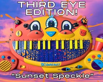 Circuit Bent MEOWSIC: Third Eye Edition ("Sunset Speckle")