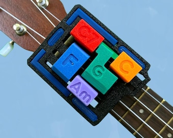 Amazon.com: Ukulele Aid Easy Press Kit Ukulele Chord Presser