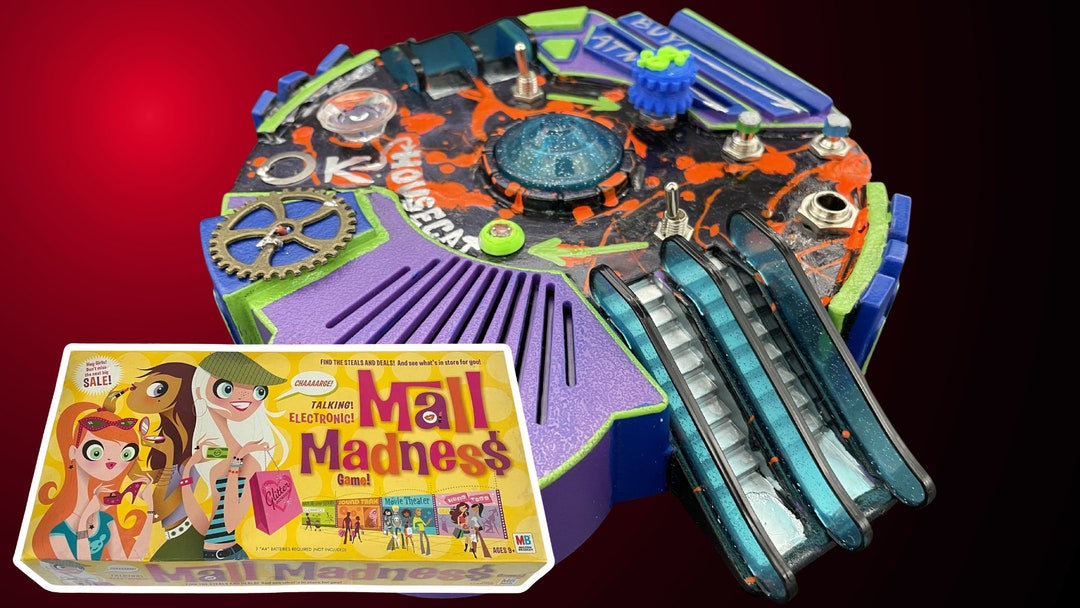 Circuit Bent Mall Madness Game with ALL of the Pieces Etsy