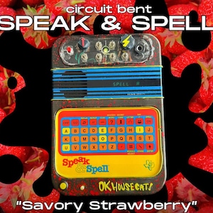 Circuit Bent Speak & Read - &quot;Savoury Strawberry&quot;