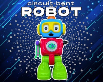 Circuit Bent Robot - Unique Experimental Soundmaker
