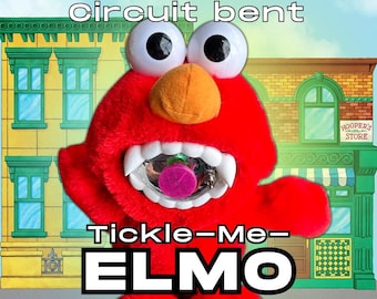 Circuit Bent Tickle-Me-Elmo:  Nostalgic Noise Toy