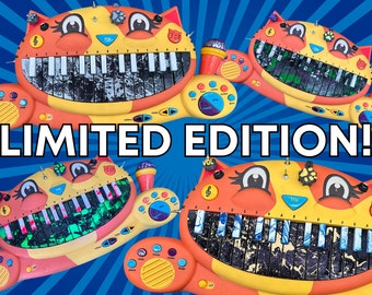 circuit bent MEOWSIC cat piano LIMITED EDITION! (series of 4)