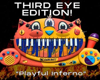 Circuit Bent MEOWSIC: Third Eye Edition ("Playful Inferno")