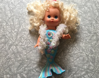 80s mermaid doll