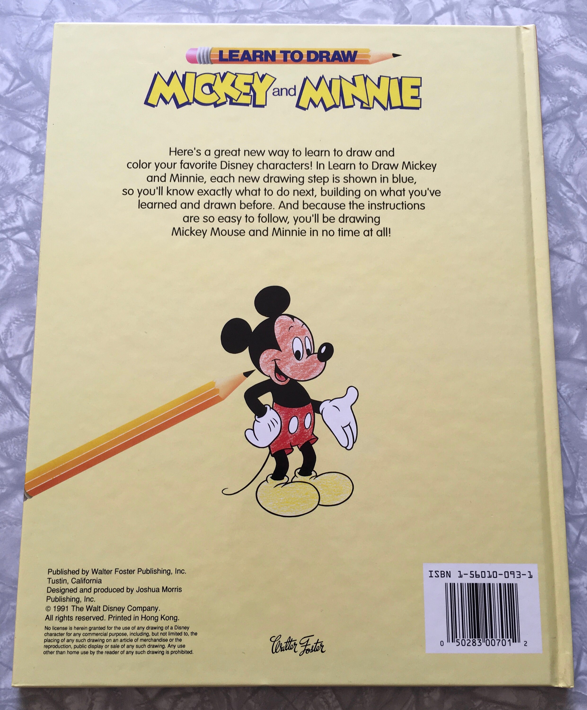 Lot of 3 1991 How to Draw Mickey/donald/goofy Books by Walter - Etsy
