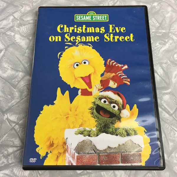2002 "Christmas Eve on Sesame Street" DVD - Jim Henson - The Muppets